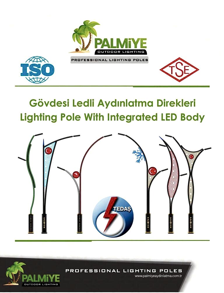 Tedaş Tip Proje Onaylı Mingəçevirlatma Direkleri